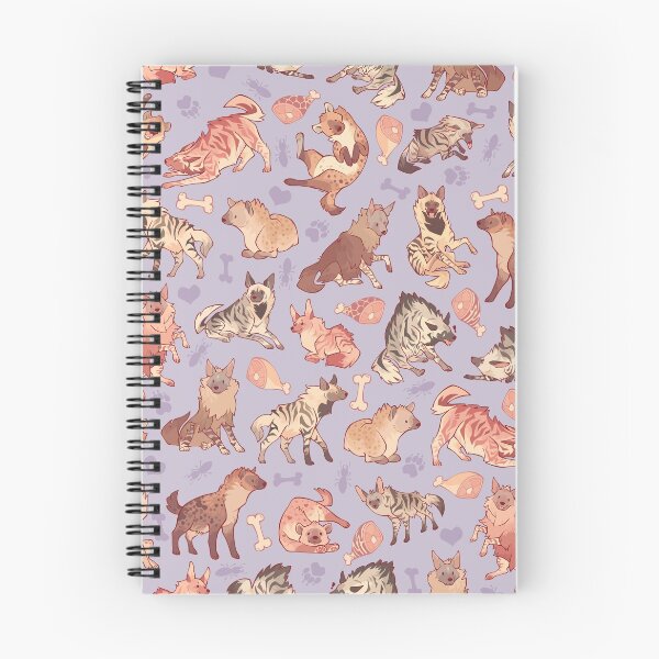 Item preview, Hyenas in lavender designed and sold by Colordrilos.