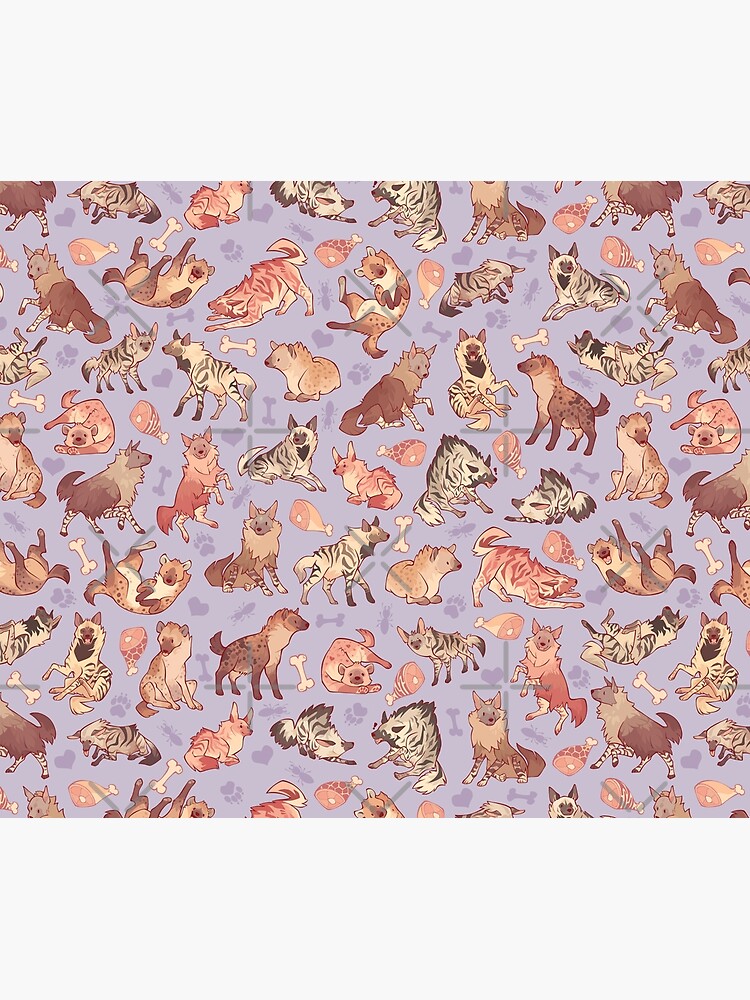 Hyenas in lavender by Colordrilos
