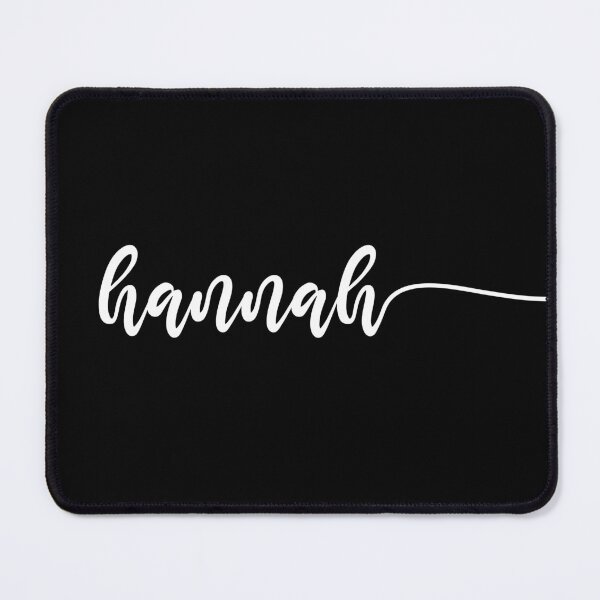 Item preview, HANNAH name personalized designed and sold by allysmar.