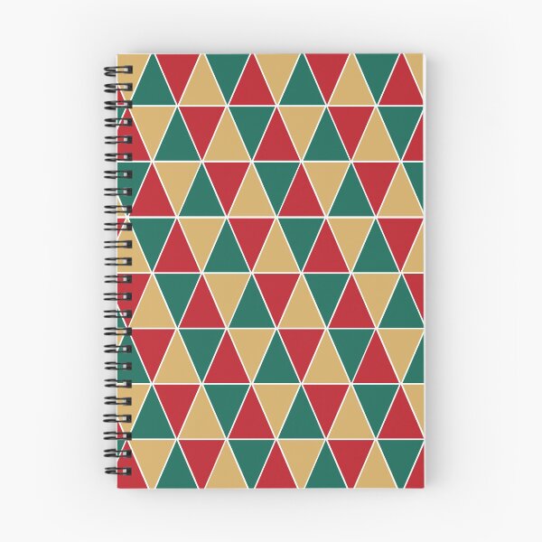 Item preview, Red, Green, and Gold Geometric Christmas Pattern designed and sold by gacreativity.