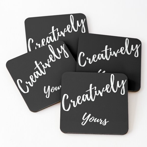 Item preview, Creatively Yours - Independent Artist's Design (White Fonts) designed and sold by my-green-gecko.
