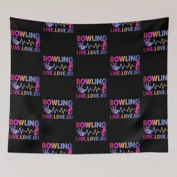 Item preview, Bowling Heartbeat Art designed and sold by AlyssoCharm.