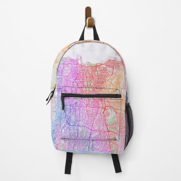 Item preview, Mapa de la ciudad de Yakarta de Indonesia - Colorido designed and sold by deMAP.
