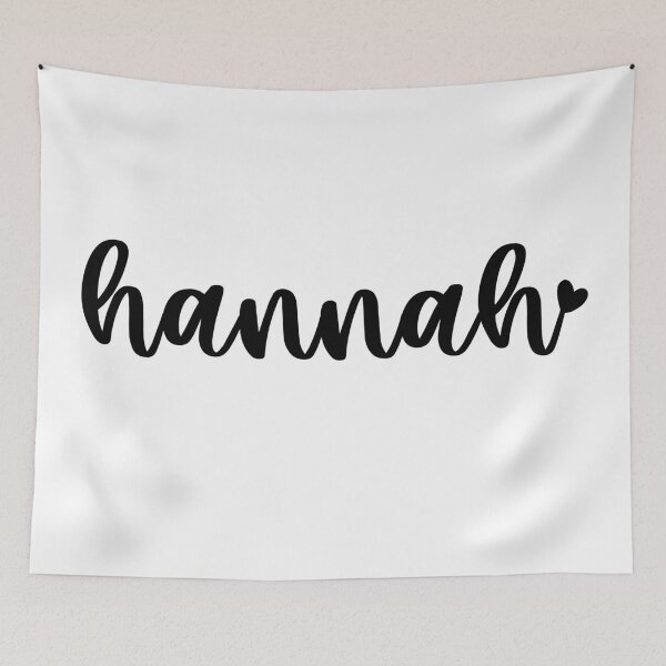 Item preview, HANNAH name personalized love designed and sold by allysmar.