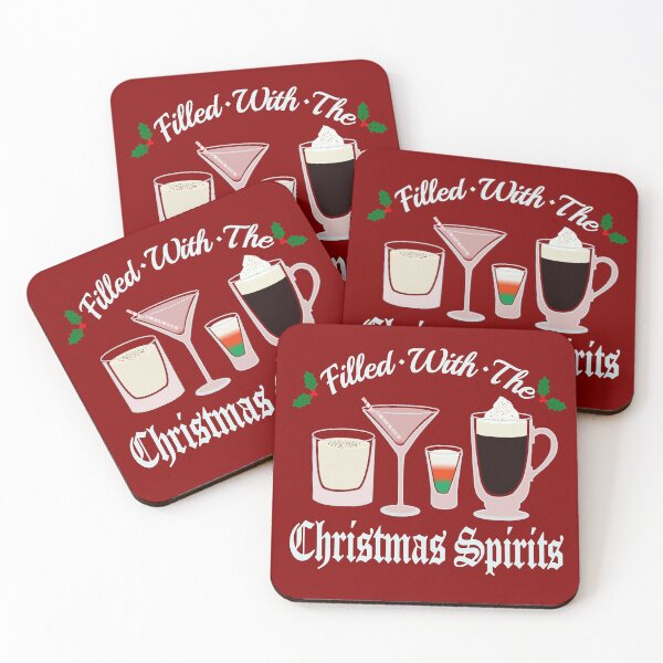 Item preview, FIlled With The Christmas Spirits designed and sold by BeermanShirts.