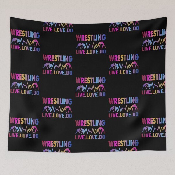 Item preview, Wrestling Heartbeat Art designed and sold by AlyssoCharm.
