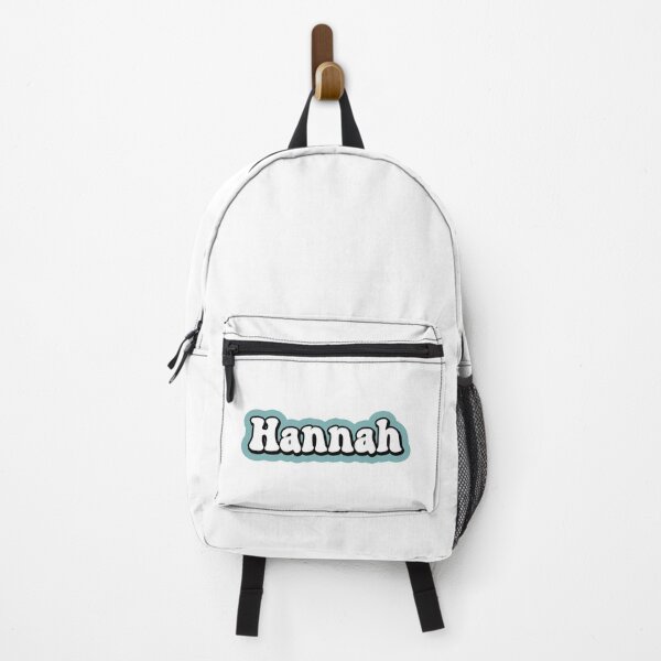 Artikelvorschau, HANNAH Name personalisiert bunt entworfen und verkauft von allysmar.