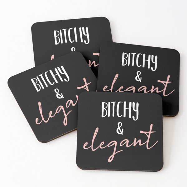 Item preview, Bitchy & Elegant designed and sold by threadfulcat.