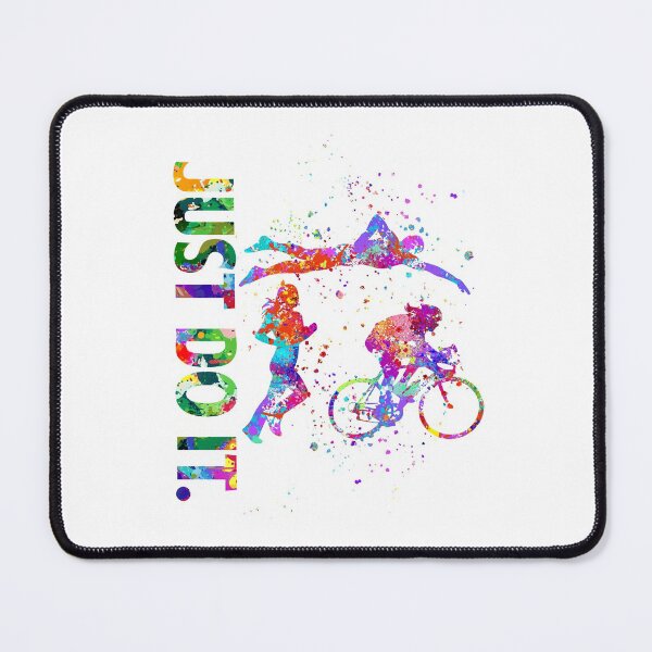Item preview, Triathlon Life Watercolor Art designed and sold by AlyssoCharm.