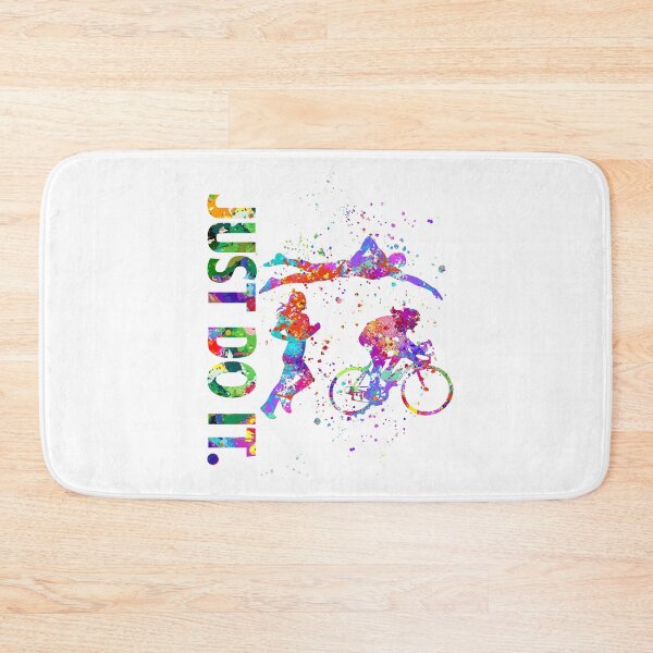 Artikelvorschau, Triathlon Leben Aquarell Kunst entworfen und verkauft von AlyssoCharm.