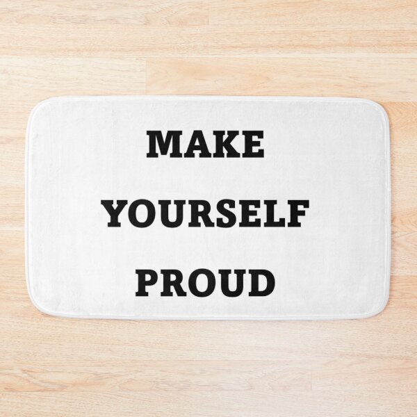 Item preview, Make Yourself Proud, Inspirational, Quote, Entrepreneur, Motivational, Home Office  designed and sold by jkahindo.
