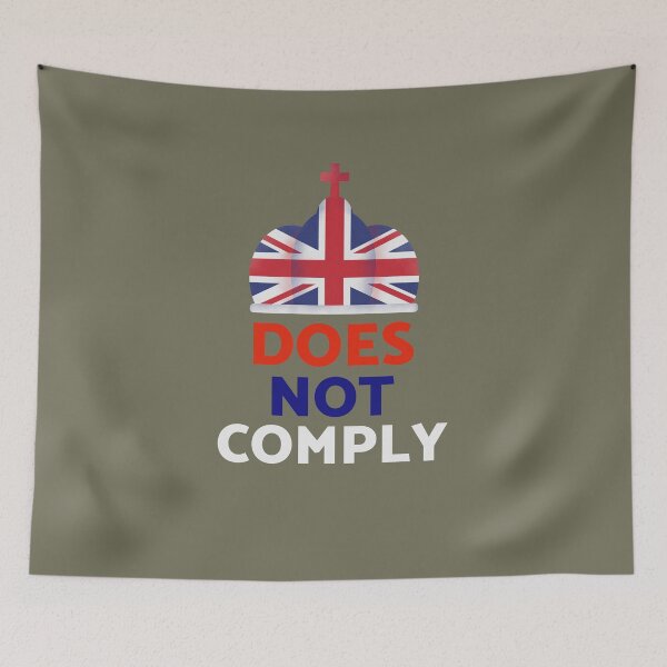 Item preview, Civil Non-compliance designed and sold by Ruark MacRae.
