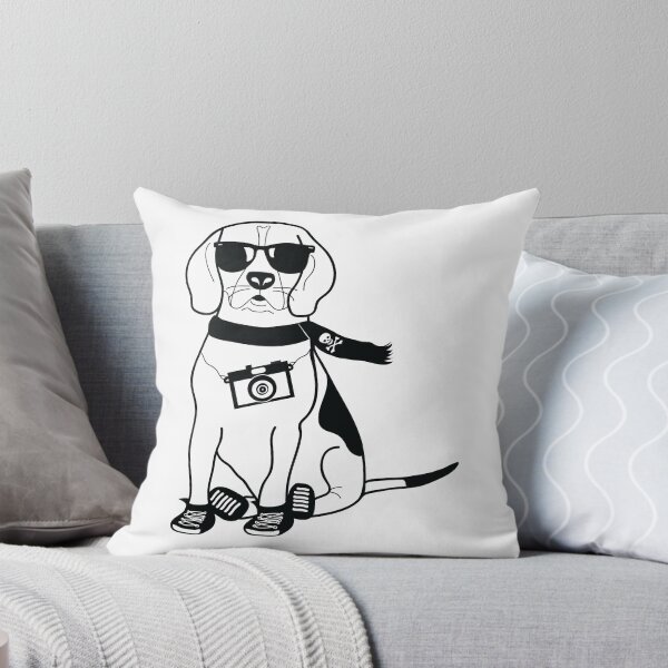 Item preview, Hipster Beagle - Cute Dog Cartoon Character designed and sold by designedbyn.