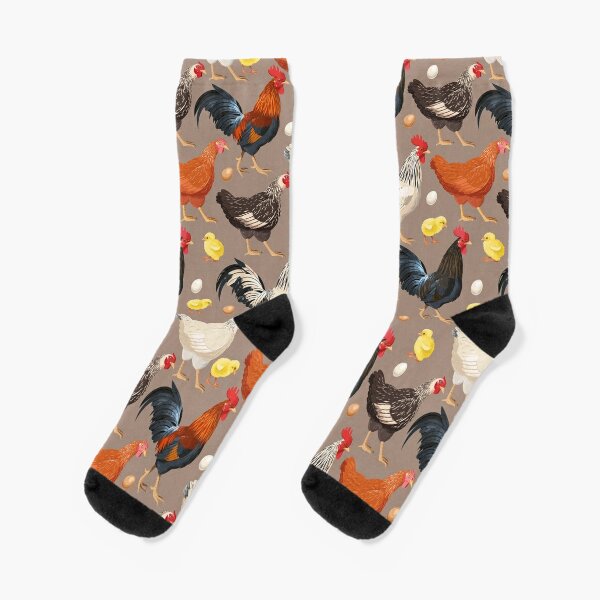 Blooming FlowersCrazy Socks Casual Cotton Crew Socks Cute Funny Sock Great For Sports And Hiking