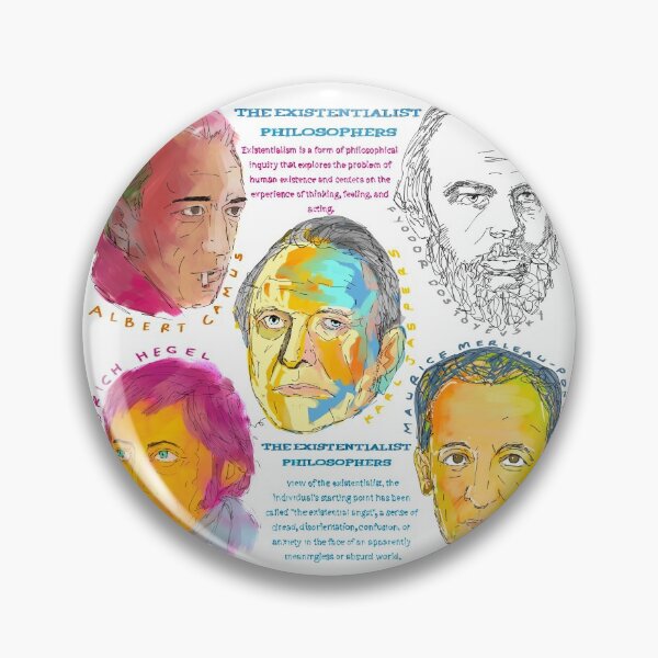 Item preview, The Existentialist Philosophers 2 designed and sold by KennyLucky.
