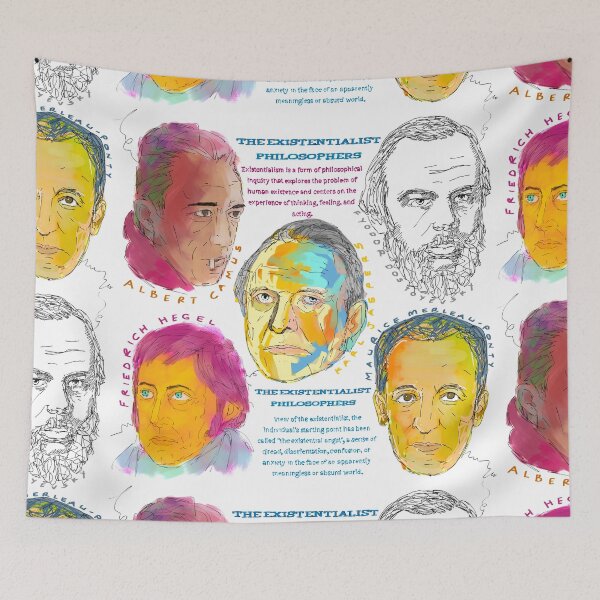 Item preview, The Existentialist Philosophers 2 designed and sold by KennyLucky.