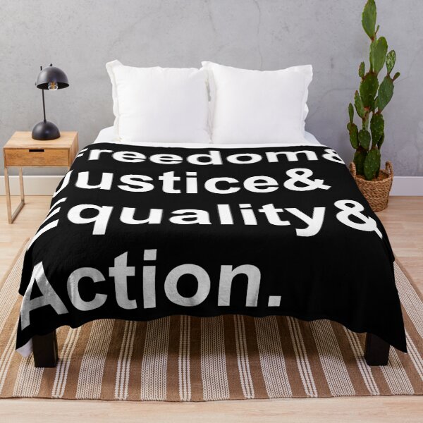 Item preview, Freedom & Justice & Equality & Action designed and sold by Good-Looking Corpse.