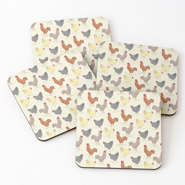 Item preview, chicken hand drawn designed and sold by lauricecmd.