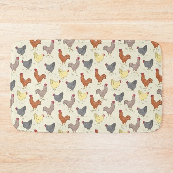 Item preview, chicken hand drawn designed and sold by lauricecmd.