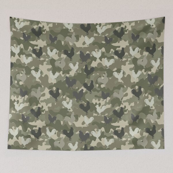 Item preview, CHICKEN PATTERN CAMO designed and sold by lauricecmd.