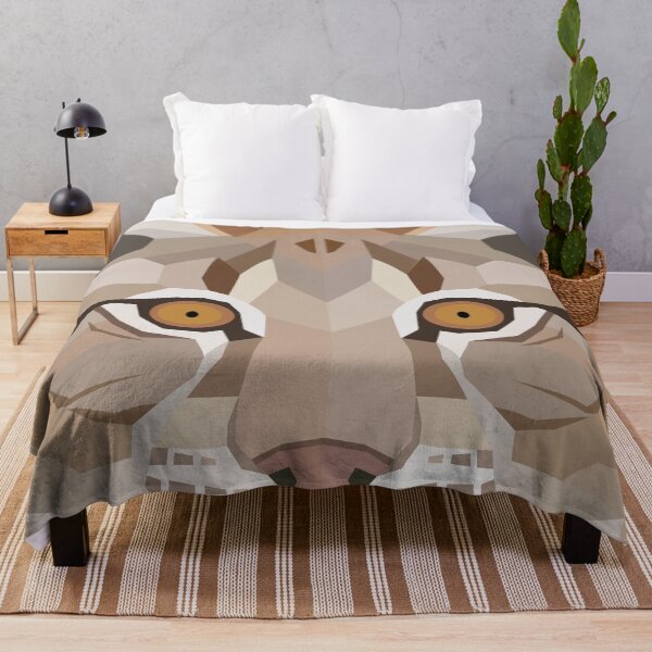 Item preview, Geometric bobcat, lynx, gaupe. designed and sold by RitaTheQueen.