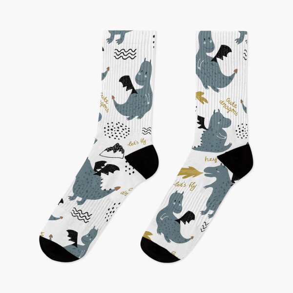 Item preview, Childish seamless pattern with cute dragons designed and sold by lauricecmd.
