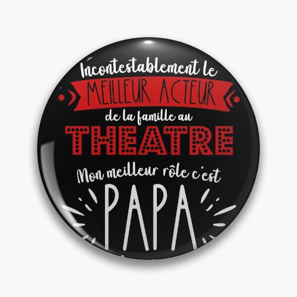 Item preview, Gift for men theater dad father christmas birthday designed and sold by RomualdGR.