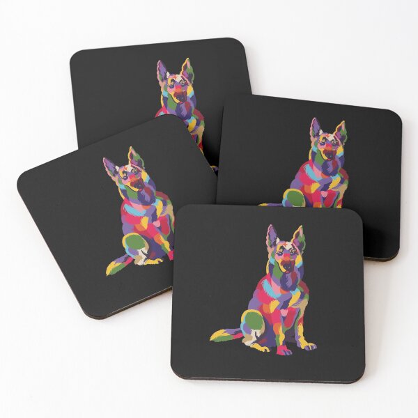 Item preview, Colorful German Shepherd designed and sold by DerSenat.