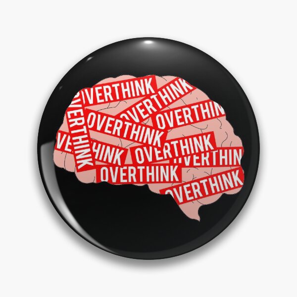 Item preview, Cool Anxiety Graphics For Overthinker - Brain Overthink designed and sold by akina77.