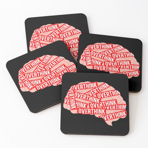 Item preview, Cool Anxiety Graphics For Overthinker - Brain Overthink designed and sold by akina77.