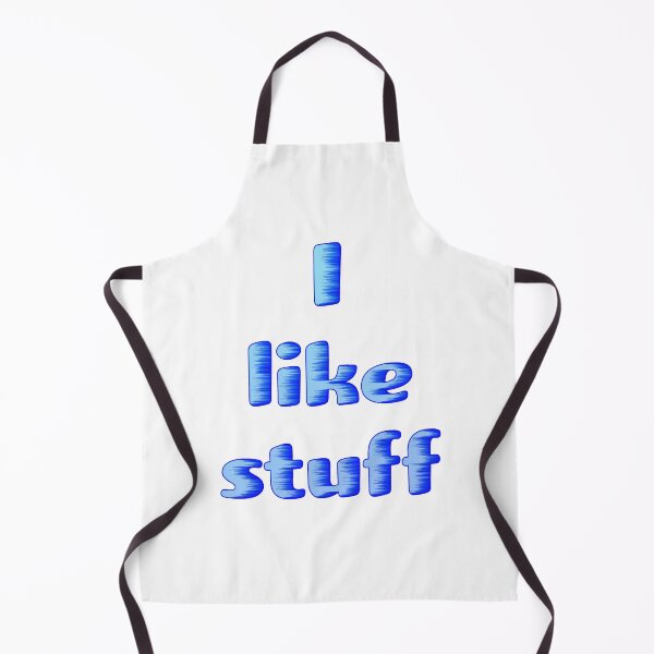 Item preview, Three words, I like stuff, with a glitch like text designed and sold by With My Hands By K.