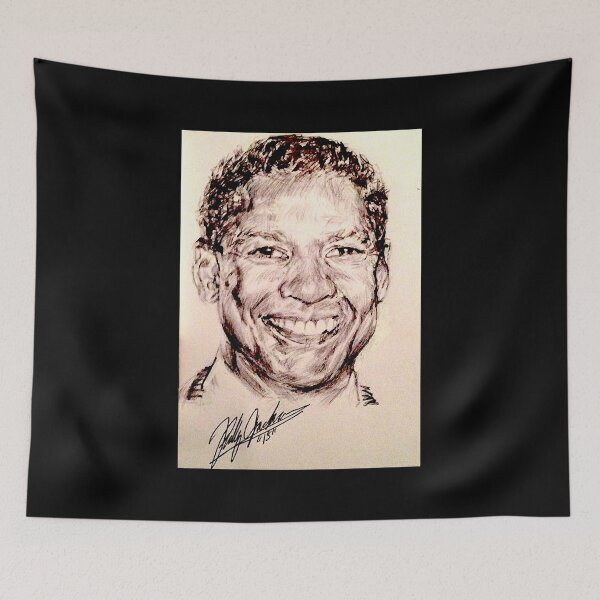 Item preview, hand draws Denzel smiles designed and sold by CrawfordWilson.