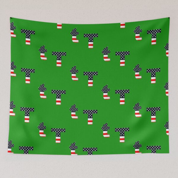 Item preview, alphabet USA T designed and sold by mostheristore.