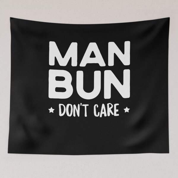 Item preview, Man Bun Don't Care Shirt, Man Bun Shirt, Boys With Long Hair, Boys Bun Shirt, Messy Bun, Long Hair, Boys With Bun, Man Bun Gift for Kids designed and sold by aymob.