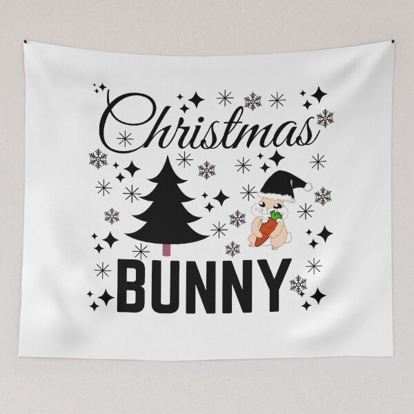 Item preview, christmas bunny designed and sold by Lakki-s.