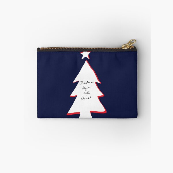 Item preview, Christmas Begins With Christ Art Print on Midnight Blue II designed and sold by lineartdesigns.