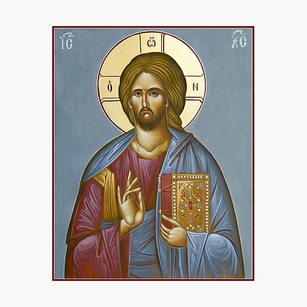 Christ Pantokrator Photographic Print