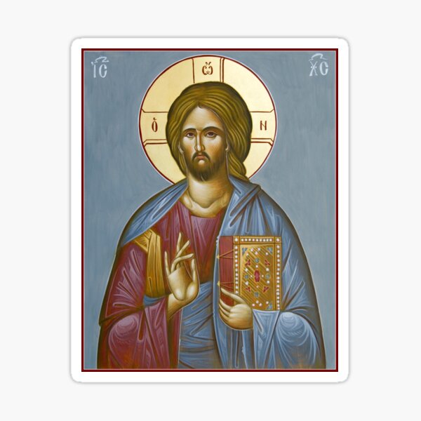 Christ Pantokrator Sticker