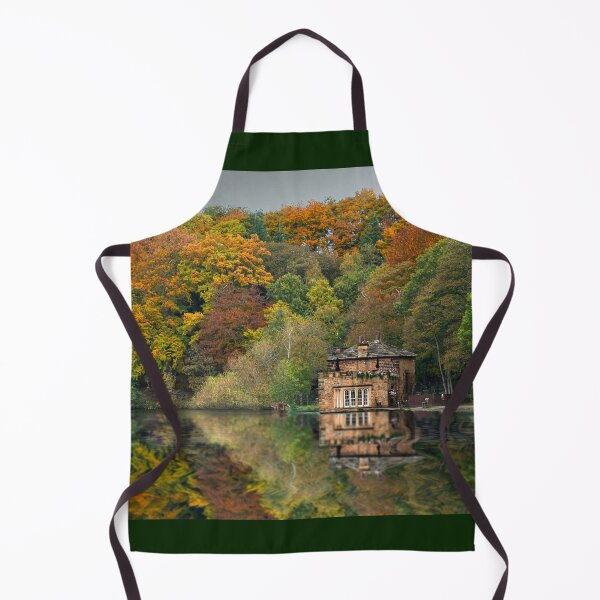 Item preview, Newmillerdam Boathouse and Autumn Trees designed and sold by Alisonchambers2.