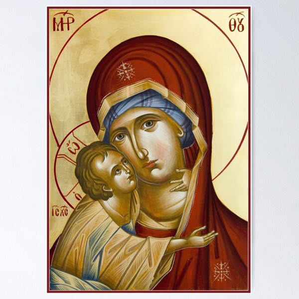 Item preview, Theotokos designed and sold by ikonographics.