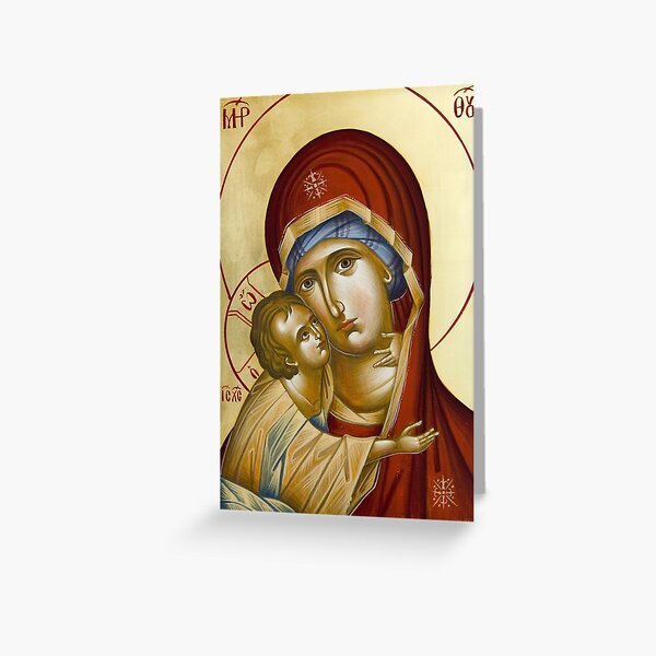 Item preview, Theotokos designed and sold by ikonographics.