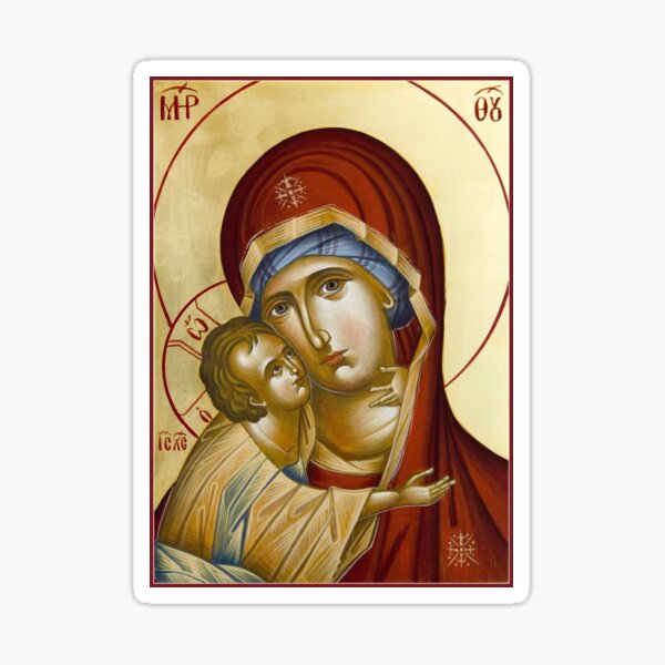 Item preview, Theotokos designed and sold by ikonographics.