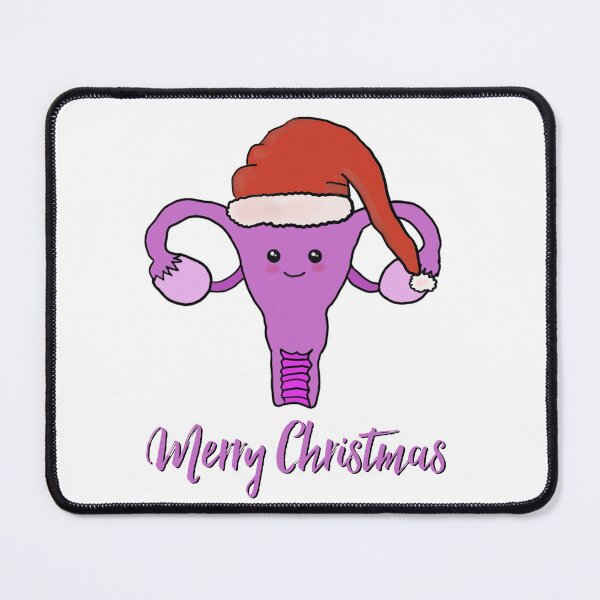 Item preview, Merry Christmas! Cute uterus designed and sold by Tamm-art.