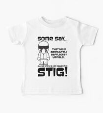 The Stig - Baffled by urinals Baby T-Shirt
