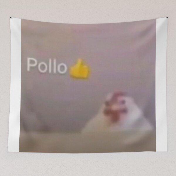 Item preview, Pollo ? Chicken Meme designed and sold by Moodyworks.