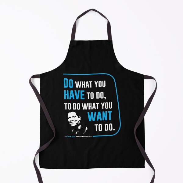 Item preview, Do have Want - Denzel ask with blue text designed and sold by CrawfordWilson.