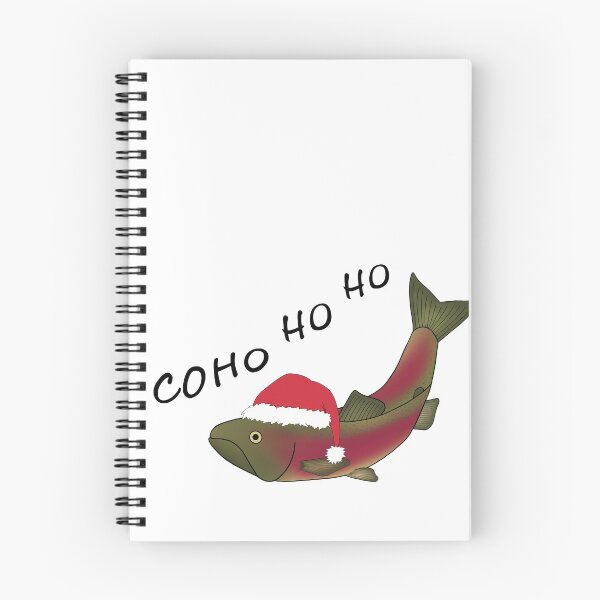 Item preview, Christmas Coho Salmon designed and sold by WestCoastWoods.