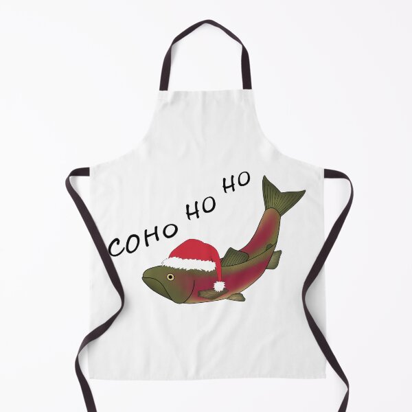 Item preview, Christmas Coho Salmon designed and sold by WestCoastWoods.