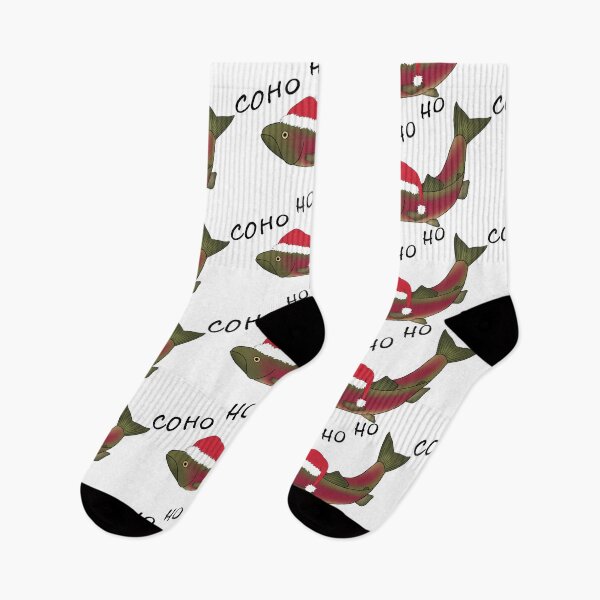 Item preview, Christmas Coho Salmon designed and sold by WestCoastWoods.