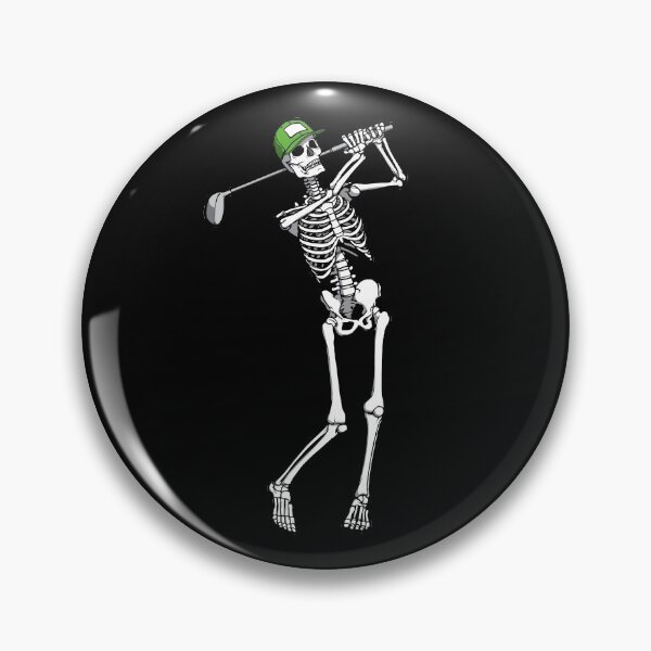 Item preview, Golf Funny Golfing Skeleton Golfer Halloween Pattern designed and sold by GrandeDuc.
